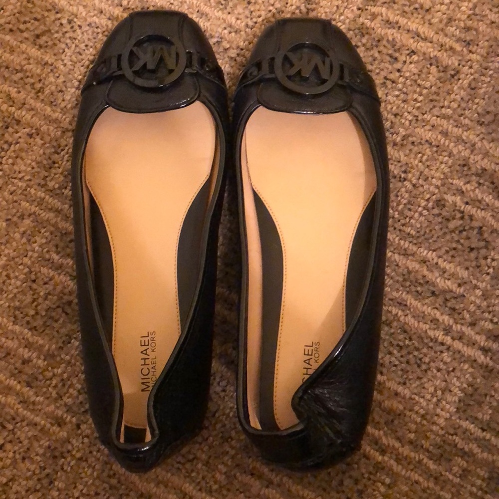 MK Black Flats